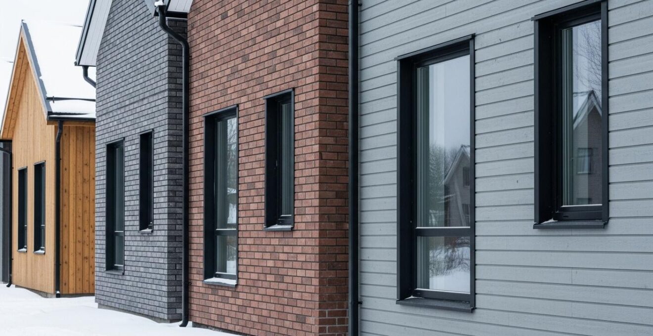 Différents types de revêtements extérieurs résistants aux conditions hivernales québécoises