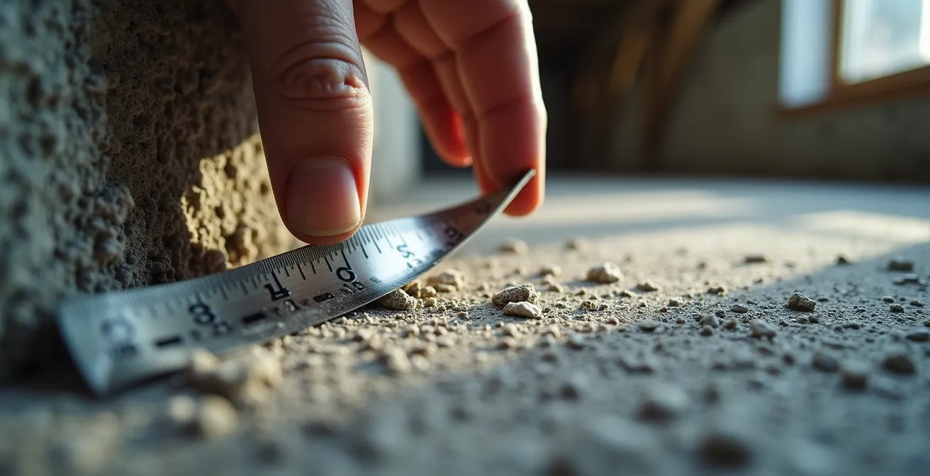 Inspection technique des fondations d'une maison québécoise avant surélévation