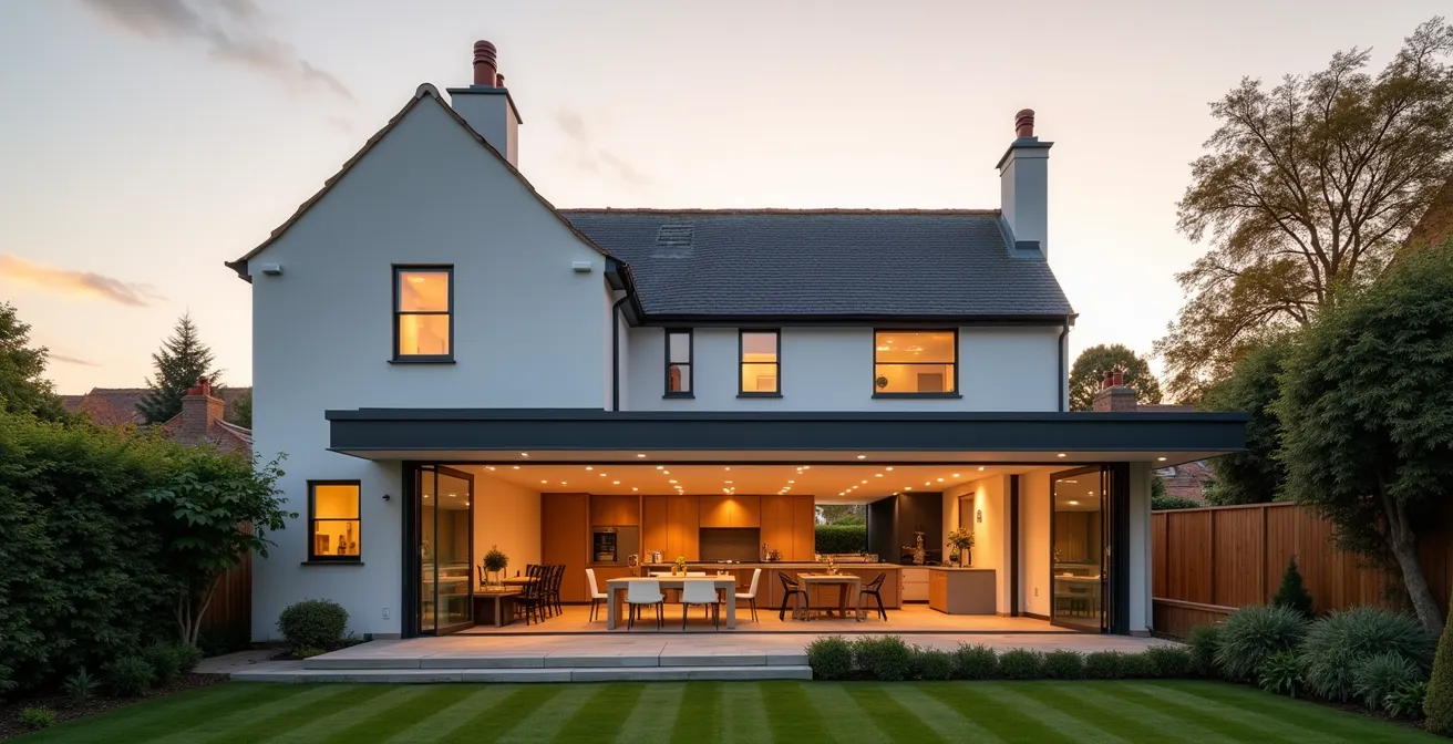 Mise en valeur d'une propriété avec extension harmonieuse